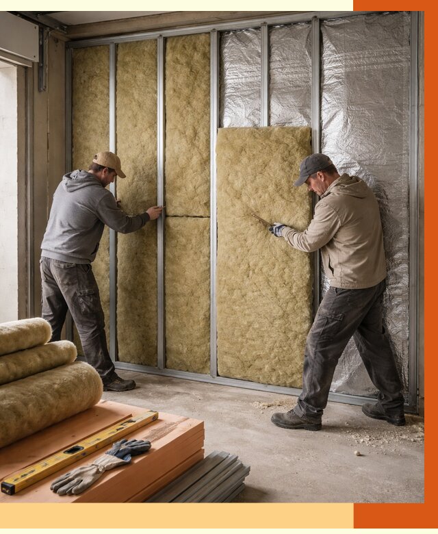 Утепление гаража изнутри в Артеме от 7775 руб/м2 — работы и цена | ТепломастерАрт